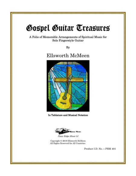 Gospel Guitar Treasures 100 Pages Spiritual Music For Fingerstyle Guitar Sheet Music