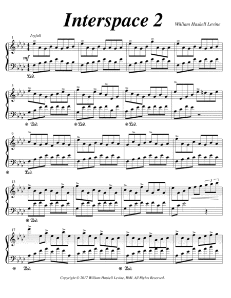 Grace For Solo Piano Sheet Music