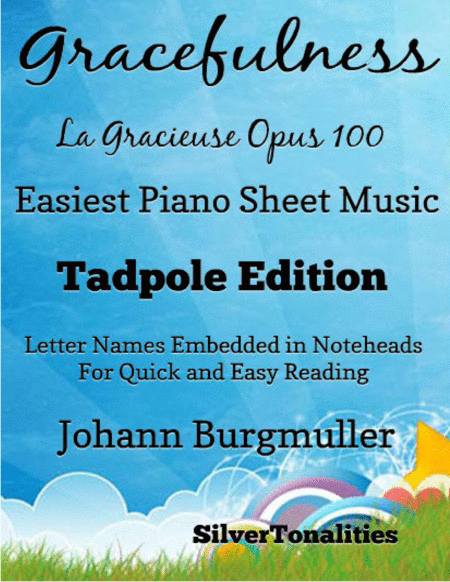 Gracefulness La Gracieuse Op 100 Easiest Piano Sheet Music Tadpole Edition Sheet Music