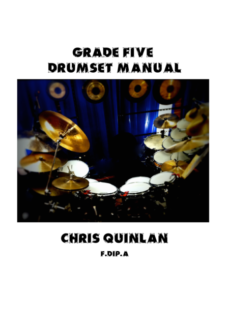 Grade Five Drumset Manual Sheet Music