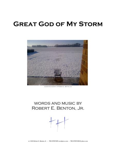 Free Sheet Music Great God Of My Storm
