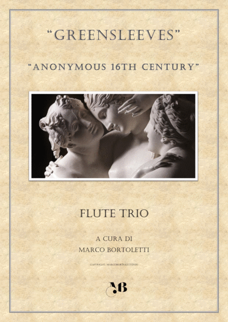 Greensleeves Flute Trio Sheet Music