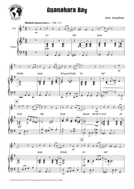 Free Sheet Music Guanabara Bay