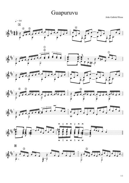 Guapuruvu Sheet Music