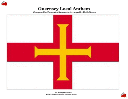 Guernsey Local Anthem Sarnia Cherie For String Orchestra Percussion Sheet Music