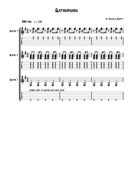 Guitarphoria Sheet Music