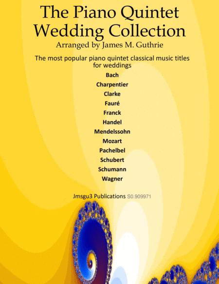 Free Sheet Music Guthrie The Piano Quintet Wedding Collection