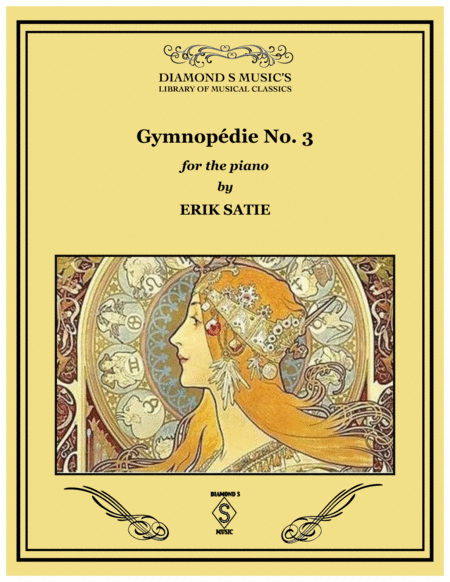 Gymnopedie No 3 By Erik Satie Piano Solo Sheet Music