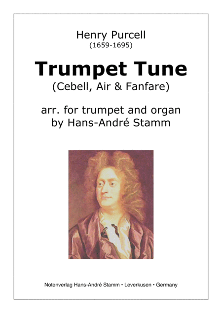 H Purcell Trumpet Tune Cebell Air And Fanfare Sheet Music