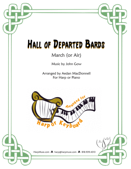 Hall Of Departed Bards Scottish March Sheet Music