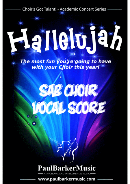 Hallelujah Vocal Score Sheet Music