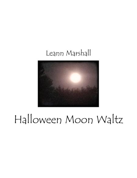 Free Sheet Music Halloween Moon Waltz