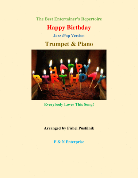 Happy Birthday For Trumpet And Piano Sheet Music