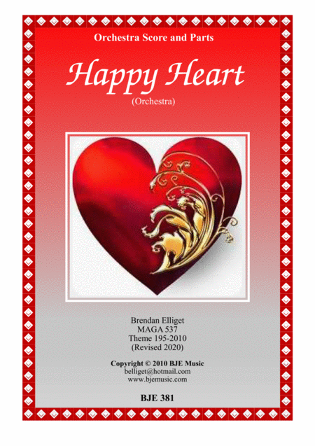 Free Sheet Music Happy Heart Orchestra Score And Parts Pdf