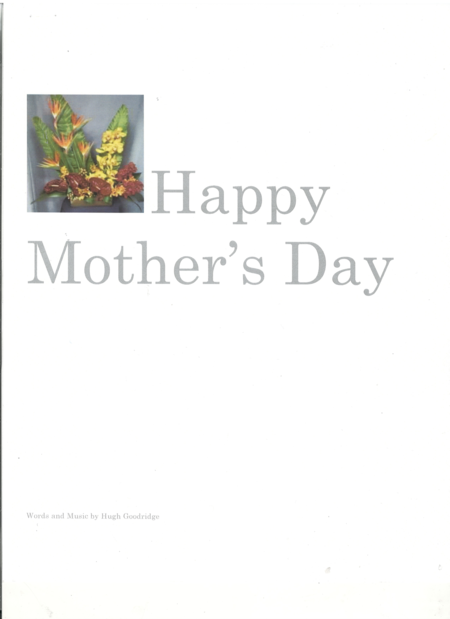 Happy Mothers Day To You Sheet Music