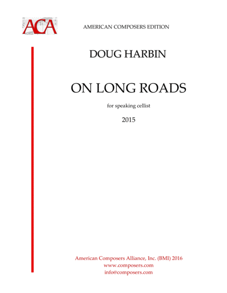 Harbin On Long Roads Sheet Music