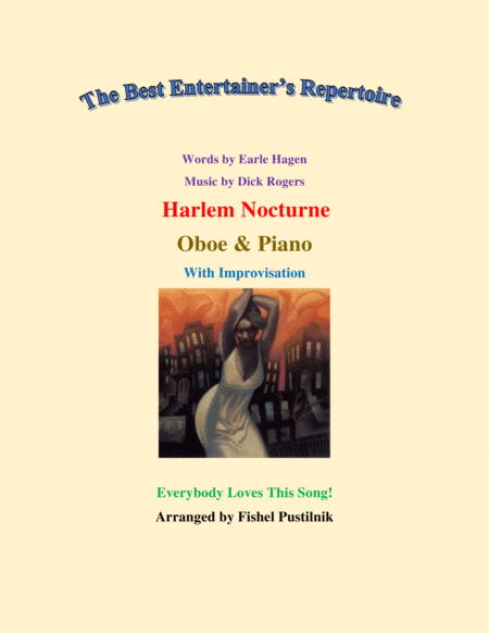 Harlem Nocturne For Oboe And Piano With Improvisation Sheet Music