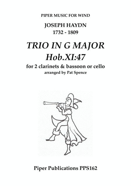 Free Sheet Music Haydn Trio In G Major For 2 Clarinets Bassoon