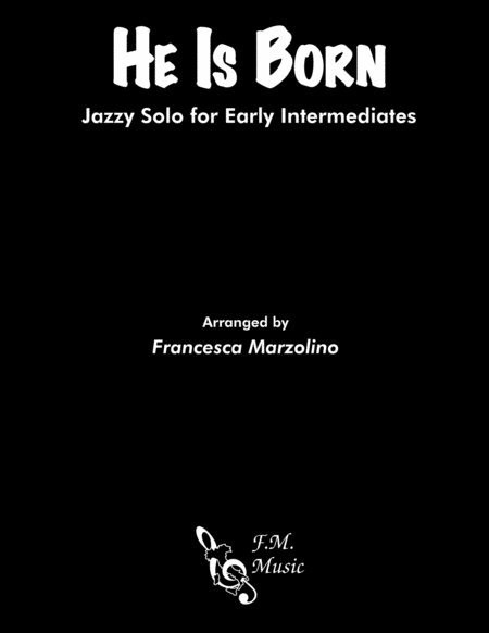 He Is Born Easy Jazz Piano Sheet Music