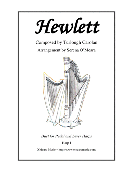 Free Sheet Music Hewlett Harp I