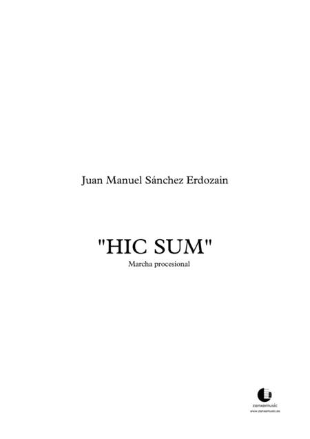 Hic Sum Sheet Music