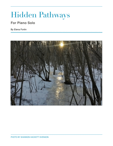 Free Sheet Music Hidden Pathways