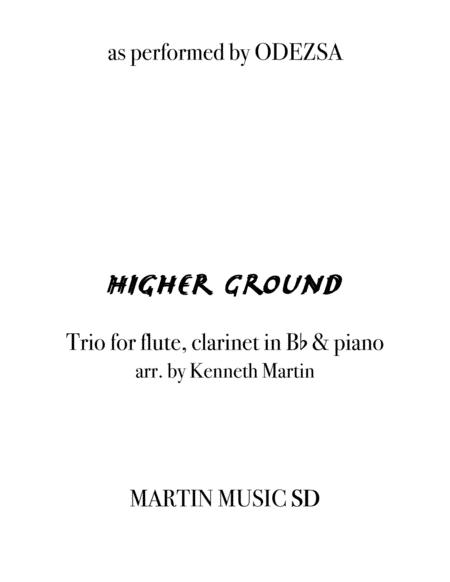 Higher Ground Flute And Clarinet Duet With Piano Sheet Music