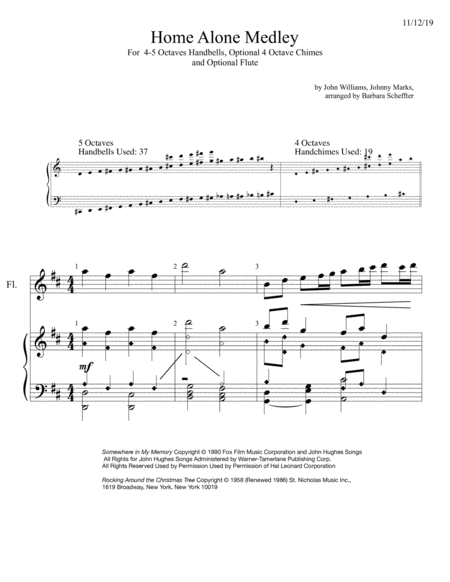 Home Alone Medley Sheet Music