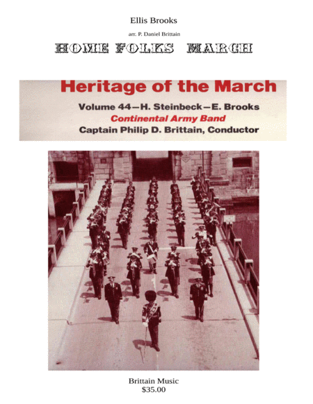 Home Folks March Sheet Music