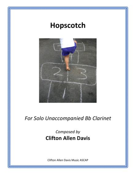 Free Sheet Music Hopscotch A Musical Miniature For Unaccompanied Clarinet Composed By Clifton Davis