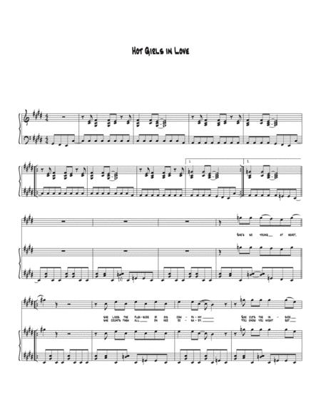 Hot Girls In Love Sheet Music