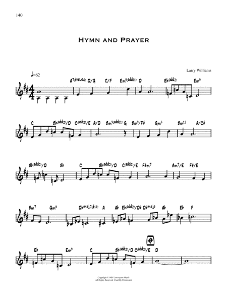 Hymn And Prayer Sheet Music