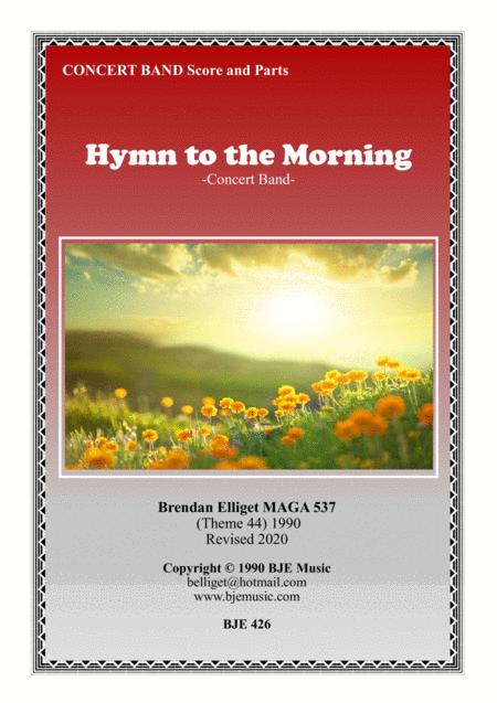 Free Sheet Music Hymn To The Morning Concert Band Score And Parts Pdf