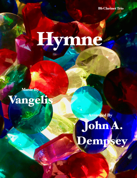 Hymne Vangelis Woodwind Trio For Clarinet Sheet Music