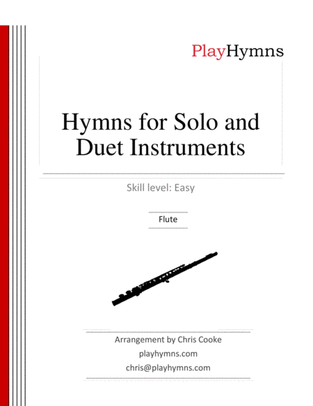 Free Sheet Music Hymns For Solo And Duet Instruments Flute