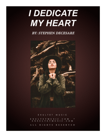 Free Sheet Music I Dedicate My Heart