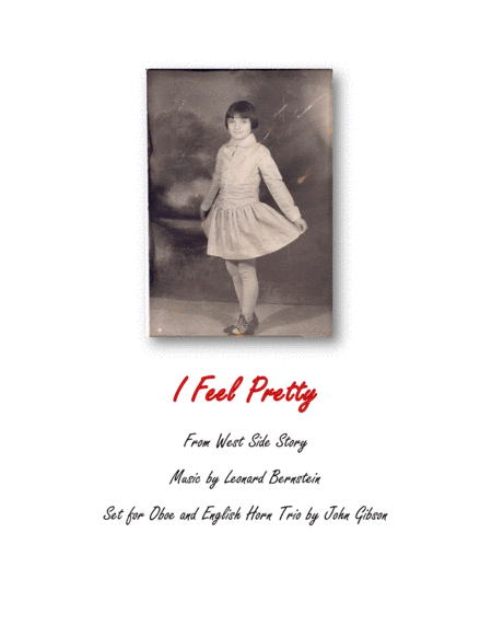 Free Sheet Music I Feel Pretty From West Side Story Oboe Trio