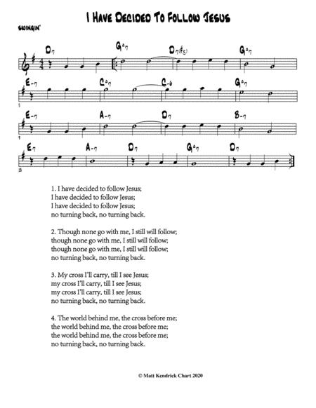 I Have Decided To Follow Jesus 2 Sheet Music