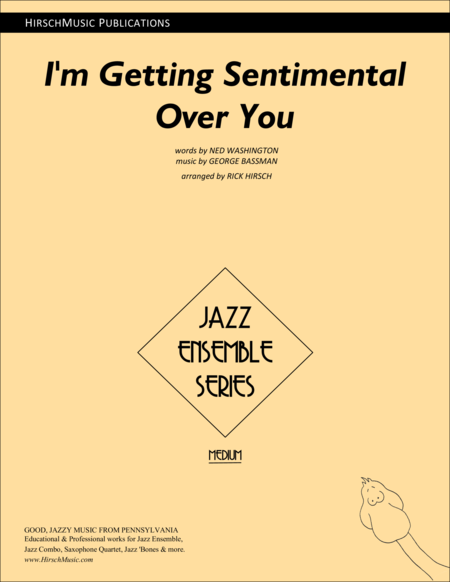 I M Getting Sentimental Over You Sheet Music