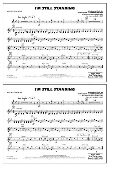 I M Still Standing Arr Matt Conaway And Jack Holt Bells Xylophone Sheet Music