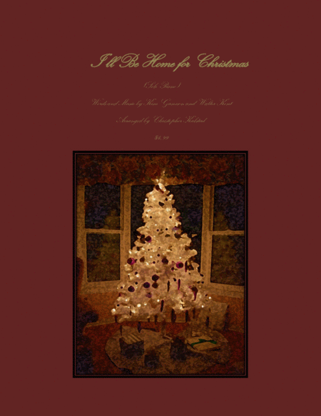 I Will Be Home For Christmas Piano Solo Sheet Music