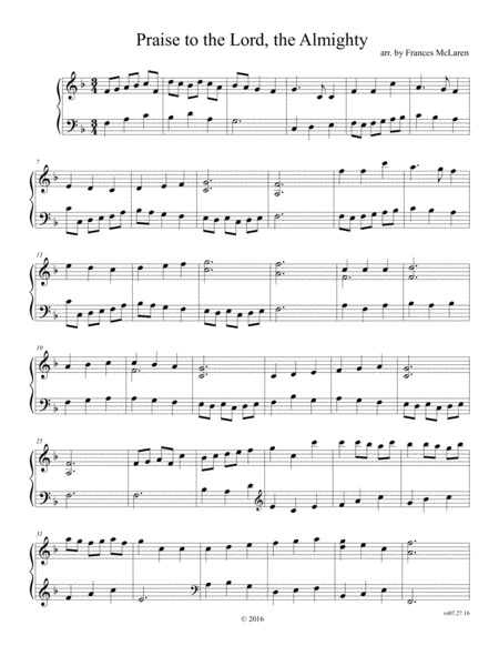 Free Sheet Music I Will Follow For Tenor Sax