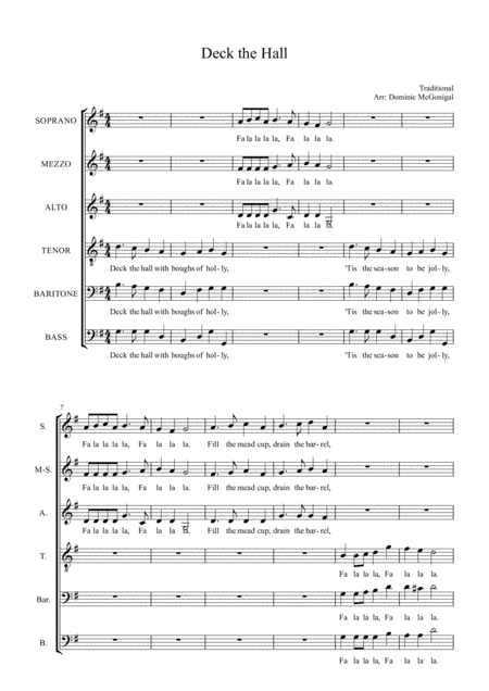 Free Sheet Music Icicles