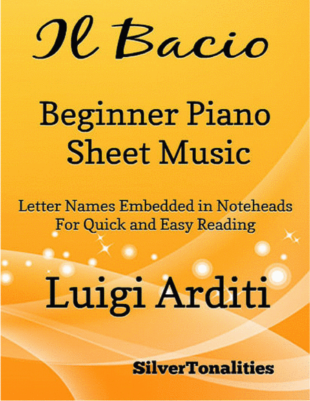 Il Bacio Beginner Piano Sheet Music Sheet Music