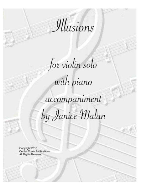 Illusions Violin Solo Sheet Music