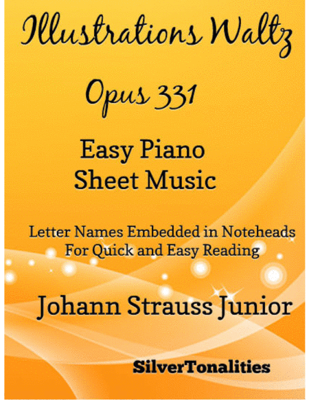 Free Sheet Music Illustrations Waltz Opus 331 Easy Piano Sheet Music