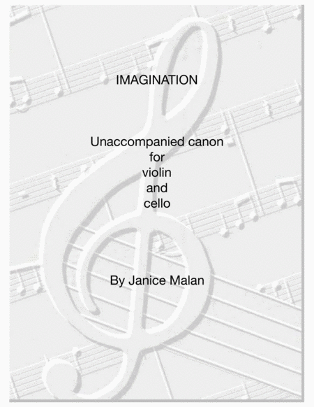 Free Sheet Music Imagination For Violin And Cello