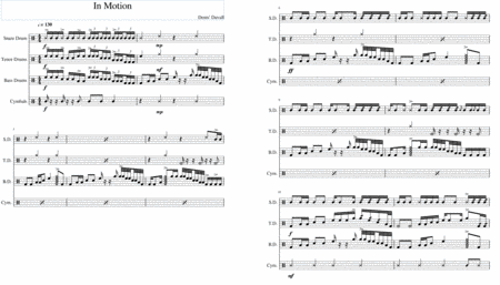 Free Sheet Music In Motion