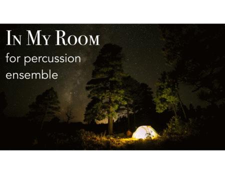 Free Sheet Music In My Room Jacob Collier For Percussion Ensemble