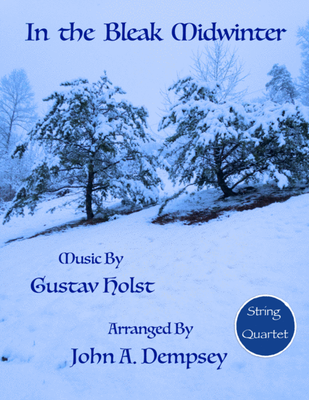 In The Bleak Midwinter String Quartet Sheet Music